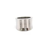 Fashionable 316l surgical stainless steel ladies' finger ring wholesale
