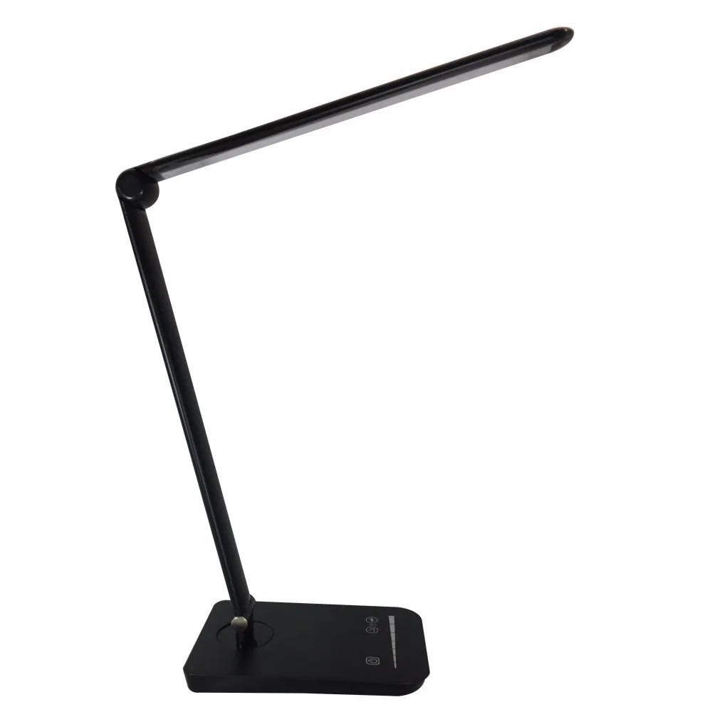 Fashion Design Foldable Rotatable Aluminum LED Desk Lamp For Home Office Decor Reading With USB Port