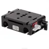 Black anodized aluminum6061 cnc milling slider camera head base plate