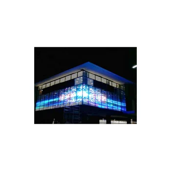 led curtain wall display