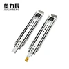 76mm Width Full Extension Slide Rail lock Drawer Slides Heavy Duty Industrial And 220kgs Slide Rails With Lock
