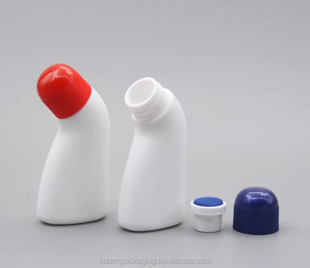 Empty Hdpe Plastic Bottle With Brush Applicator Sponge Buy Bottle