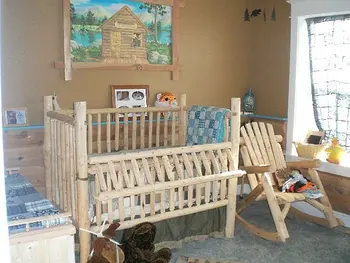 log crib