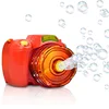 Light Up Camera Bubble Blaster Gun, Flashing Bubble Machine Gun,LED Bubble Gun Bubble Shooter Gun Set Toy with bubble Solution