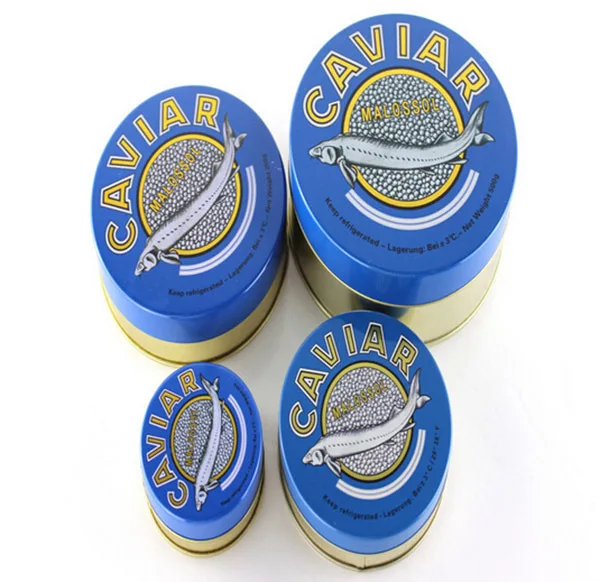 Alibaba China Supplier Empty Caviar Tin Box,Tin Boxes For Packing Tuna ...