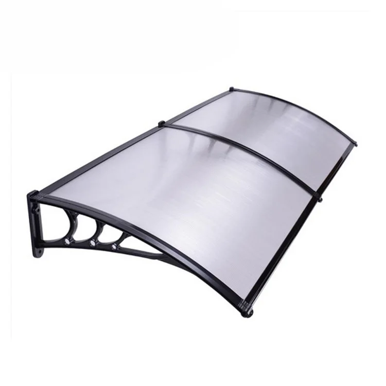 Outdoor Polycarbonate Rain Canopy Rain Awning For Window Garden Rain ...