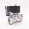 GOGO 2 way SS304 large water solenoid valve normally close Port 1 1/2" 110V AC Orifice 40mm SPU-40 zero pressure start plug type