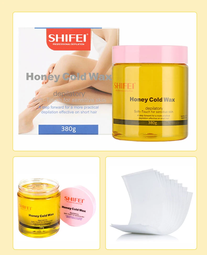 SHIFEI Hair Remover Leg Body Depilation Sugar Honey Cold Wax For Facial Bikini Line Underarm