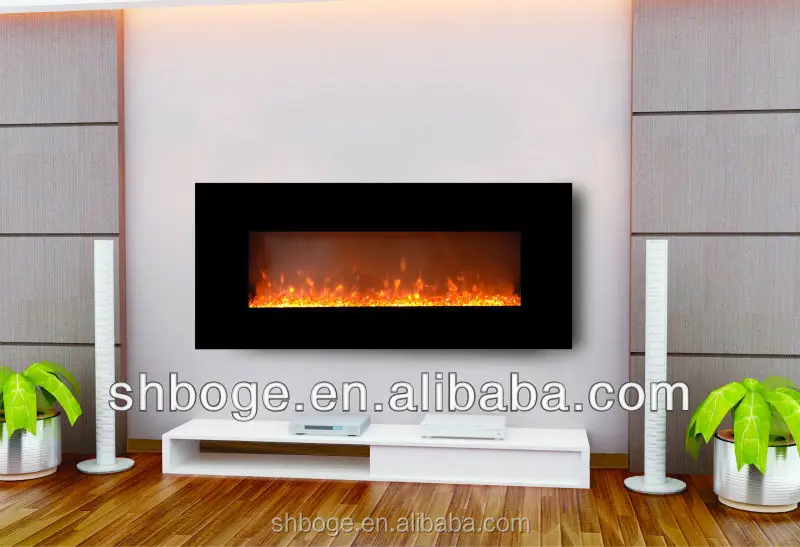 Saa Passed Home Electric Painted Fireplace Screen With Remote