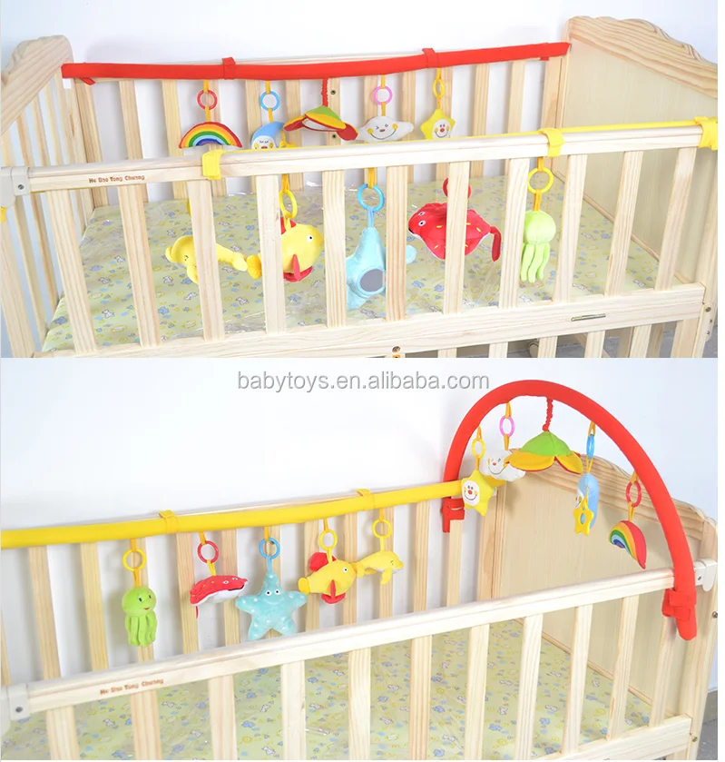 Baby Bed Crib Arch Soft Toys Plush Stroller Arch Toys Buy Lovely Baby
