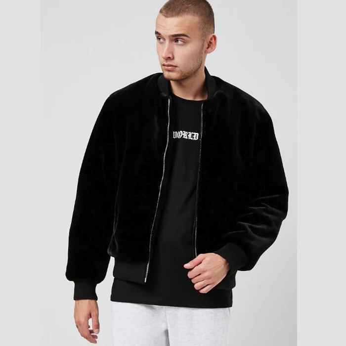 black velvet bomber jacket mens