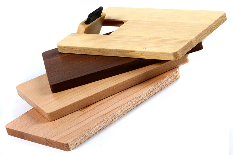 Credit Wood Card Usb Flash Drive 4GB 8GB 16GB 32GB Wooden Pendrive Usb Memory Stick With Custom Logo - ANKUX.COM