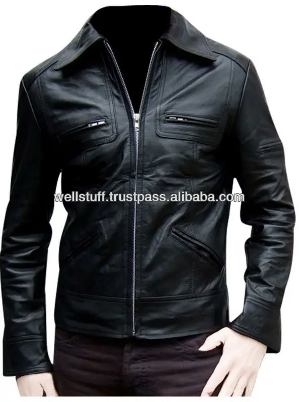 Synthetic Best Genuine Leather Fashion Jacket For Men Buy Lateset