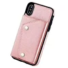 A023 Universal Clear Crystal Factory Wholesale MOQ 100 Leather Able To Put Cards Phone Case For Redmi S2
