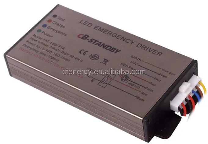 Led Emergency Driver Workable For 3
