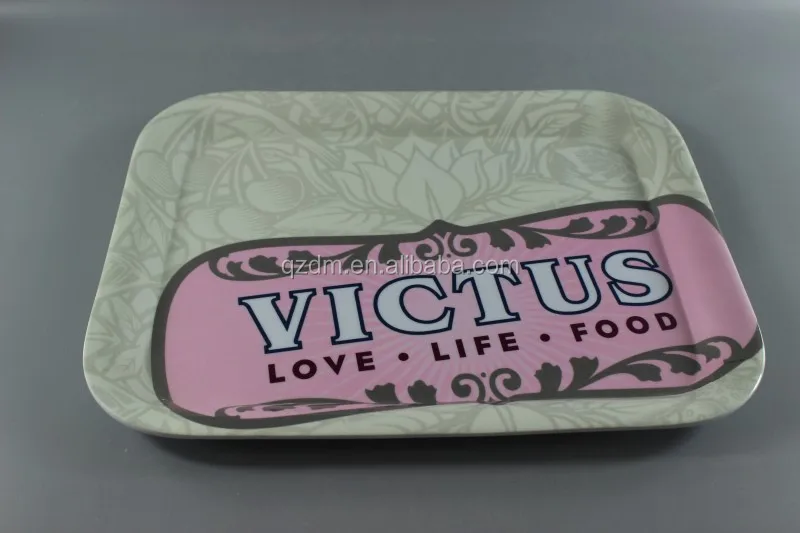 33x25cm Melamine Rectangle Tary Food Serving Tary
