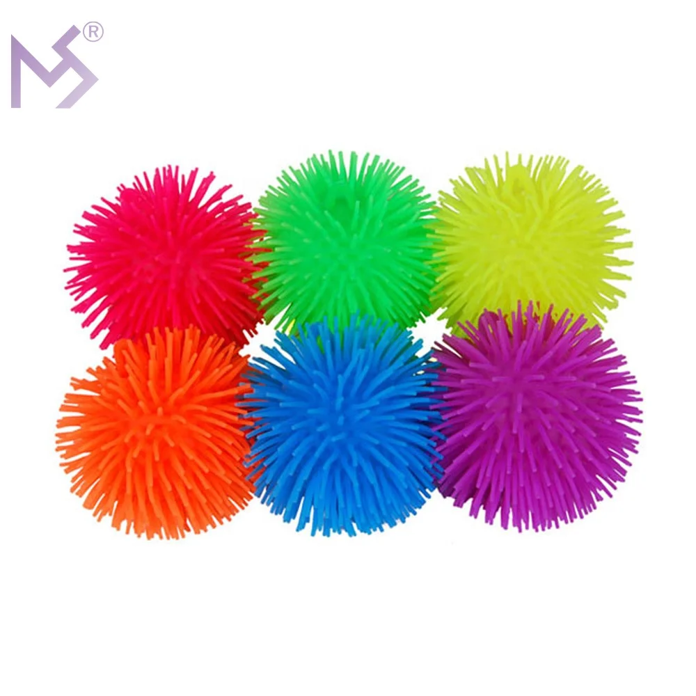 New Flashing Led Puffer Yo Yo Ball Party Favor Toys Soft Ball - Buy 