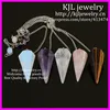 /product-detail/kjl-bd5285-beautiful-carved-faceted-mix-stone-dowsing-pendulums-energy-healing-gem-pendulum-pendant-beads-with-chain-60034523060.html