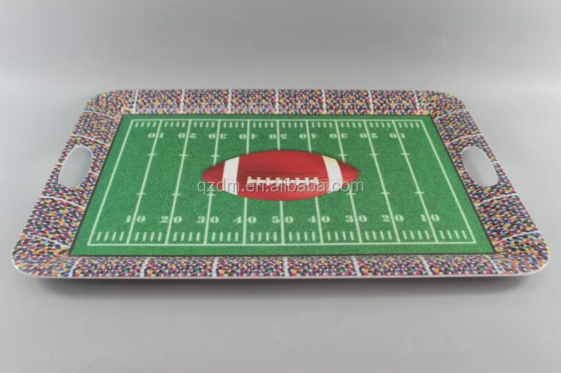 20inch Melamine Rugby Tray Food tray