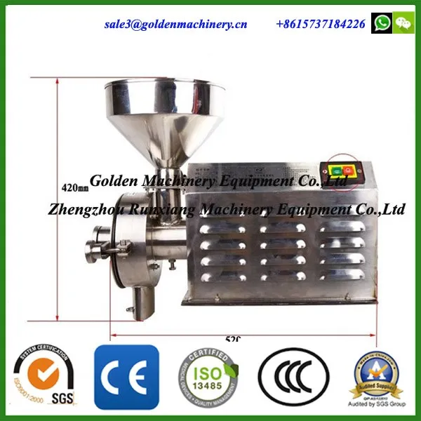 Mini Electric Grinding Machine Price/ Maize Grinding Machine/ Rice Husk
