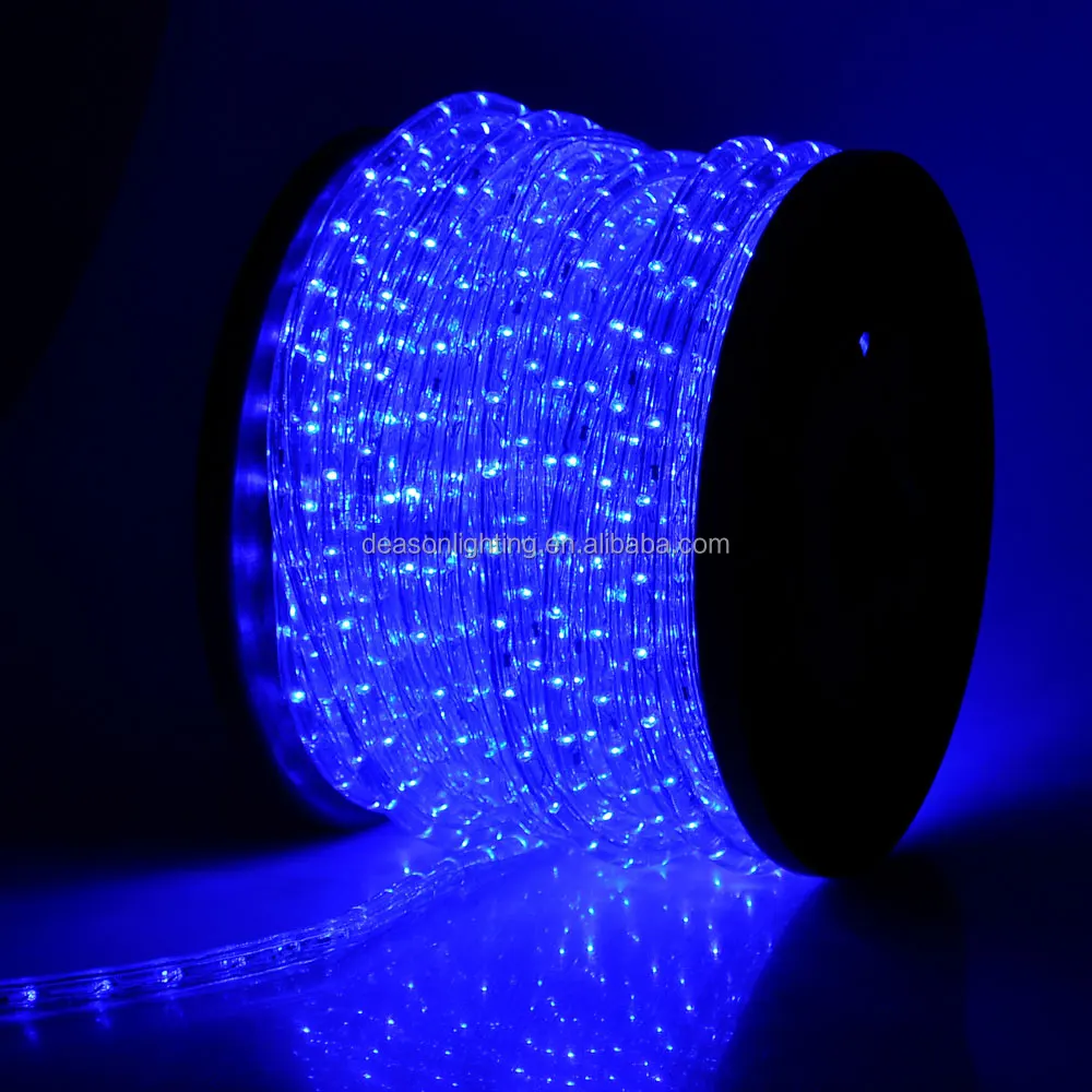 50Ft 100Ft 150Ft 300Ft 2-Wires 1/2 LED Rope Lights 110v 120v 220v 240v