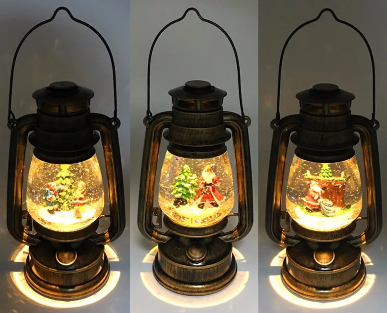 Ornament lanterns Custom Vintage Light Up Christmas Decoration Lantern Ornaments - Buy