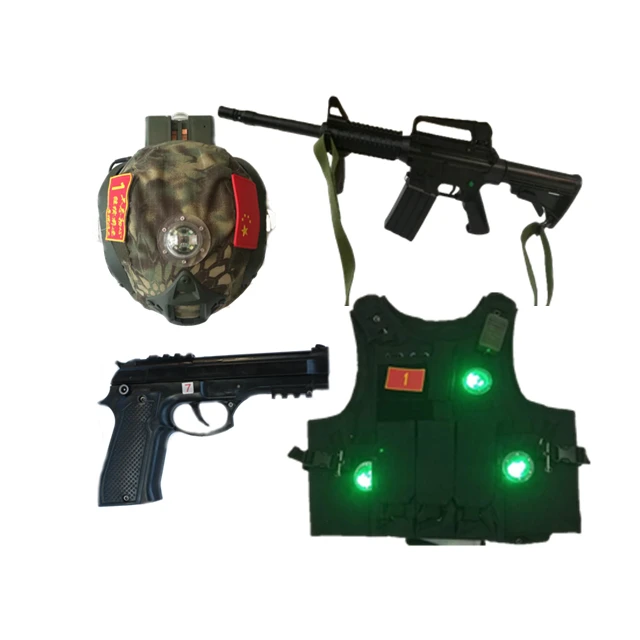 laser tag set with vest