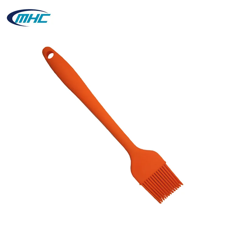 Customized Long Handle Silicone Basting Bbq Brush Buy Silicone Bbq