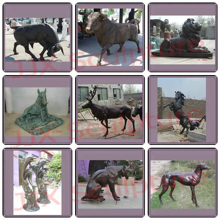 bronze leopard statue