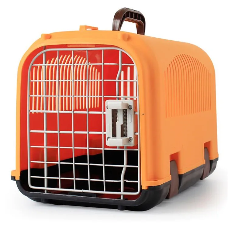 Wholesale Plastic Flight Dog Travel Carrier Pet Transport Box For Small
