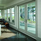 Trung Quốc Nh&agrave; Sản Xuất Ph&aacute;p Đ&ocirc;i Patio Bi-Folding Cửa Ra V&agrave;o V&agrave; Cửa Windows Gi&aacute;