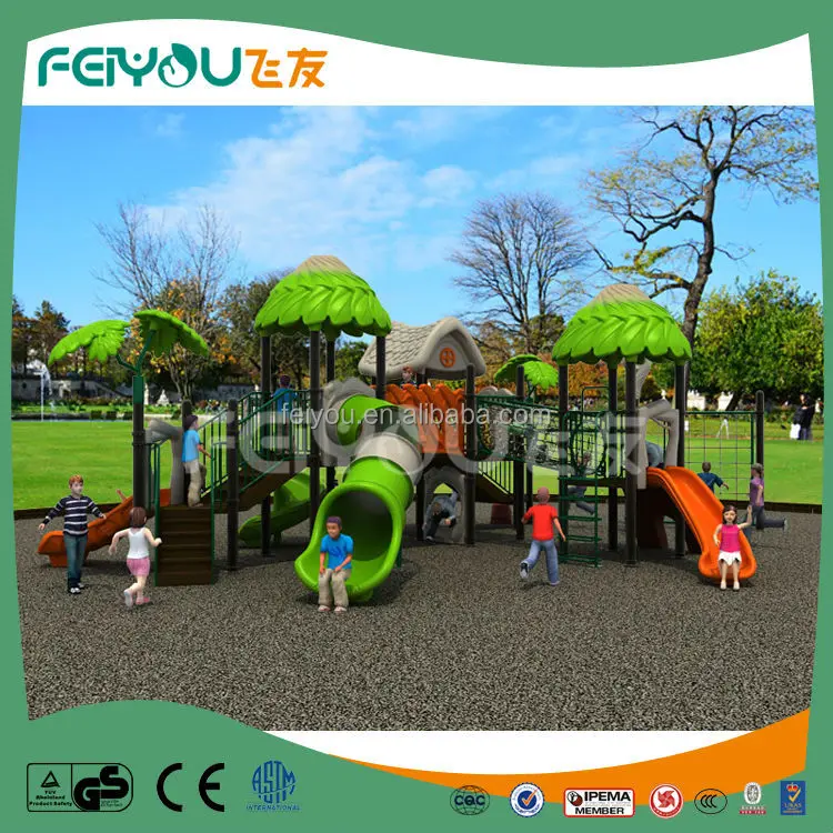 Plastic Outdoor Playground Backyard Adventure Playsets Slide On Camper