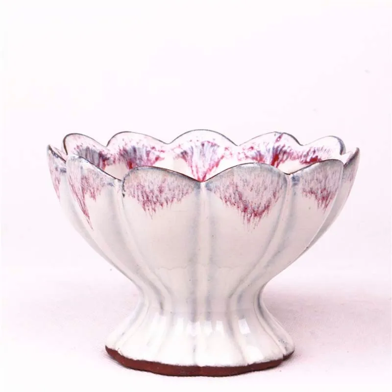 Lotus Shape Flower Pot Ceramic Pot Decoration Buy Ceramic Pot