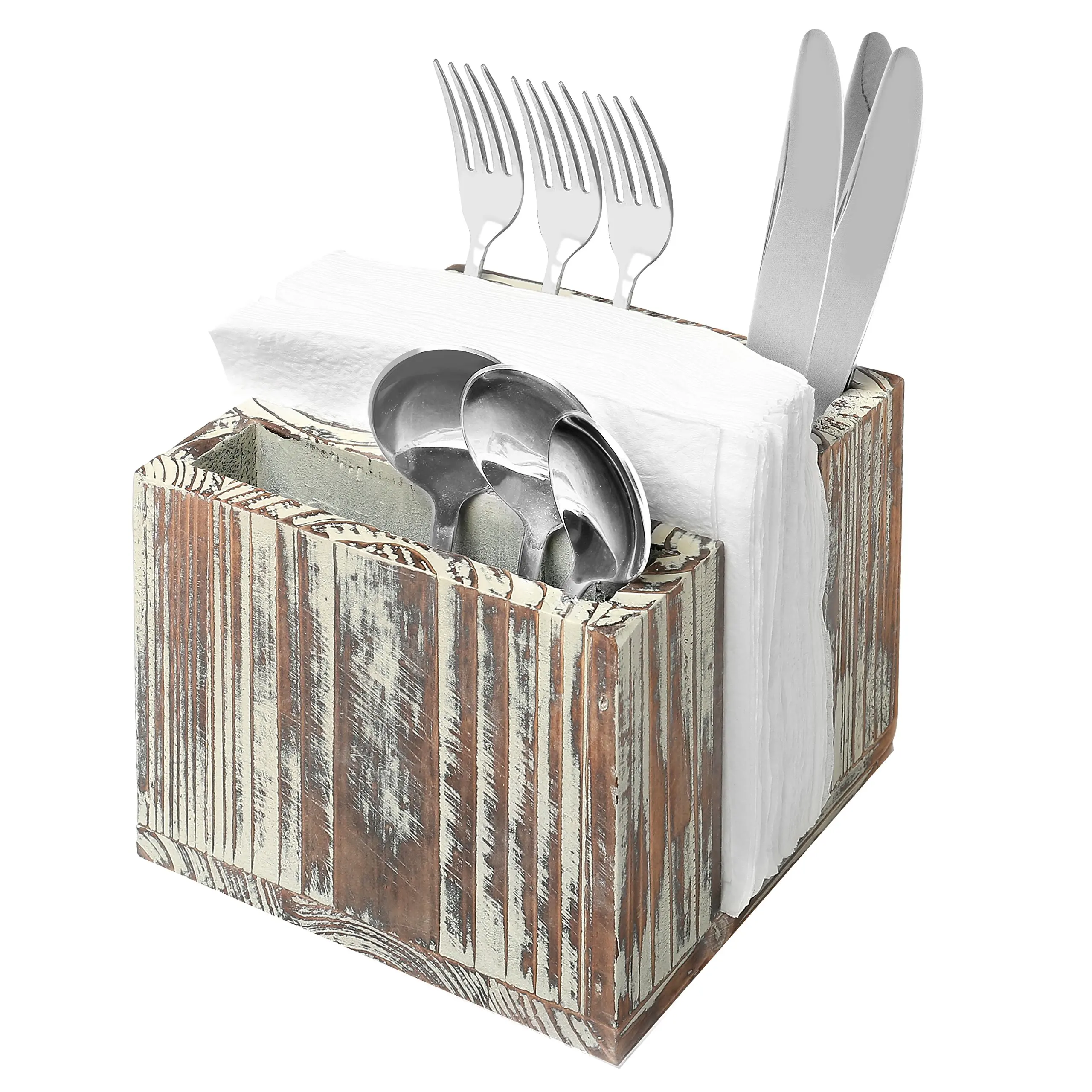 Chests & Caddies Flatware VANRA Metal Rack Flatware Caddy Buffet Caddy