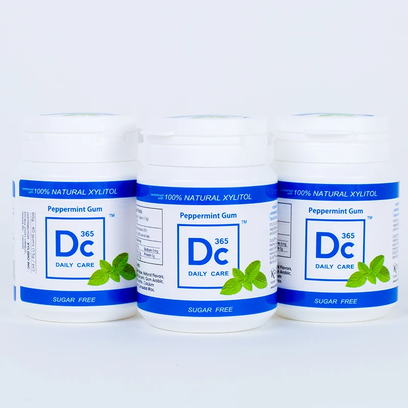 Dc365 100 Xylitol Sugar Free Chewing Gum Dc365 Natural Xylitol Gum New