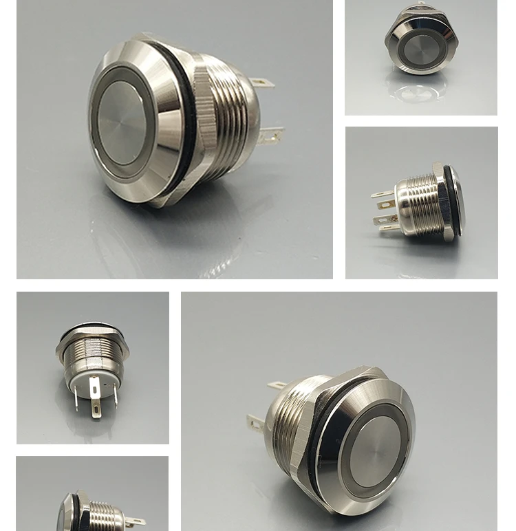 push button switch,momentary push button switch,metal push button switch,22mm push button switch,2 pin push button switch,220 volt push button switch,push switch with led,22mm led push button switch