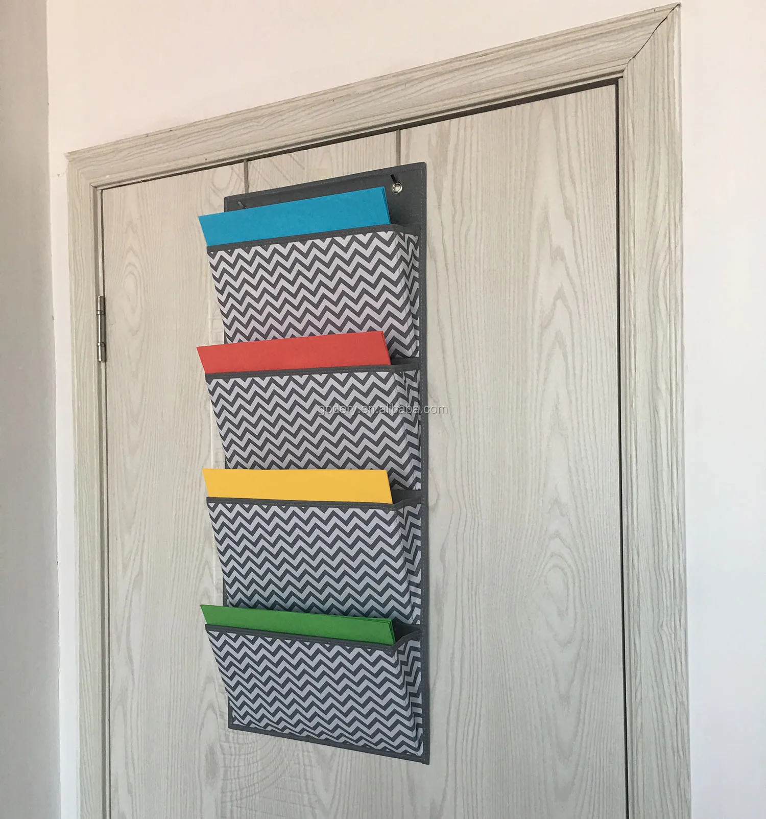 Wall Mount Over The Door Fabric Office Supplies Hanging File