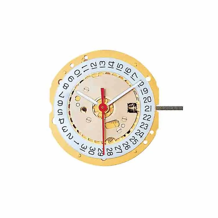 Repairable Metal Watch Movement Date 3 Hands Clock Ronda Quartz 785 For