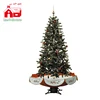 Smart Sparking LED Fairy Christmas Tree Ornaments, snowing christmas tree with umbrella base