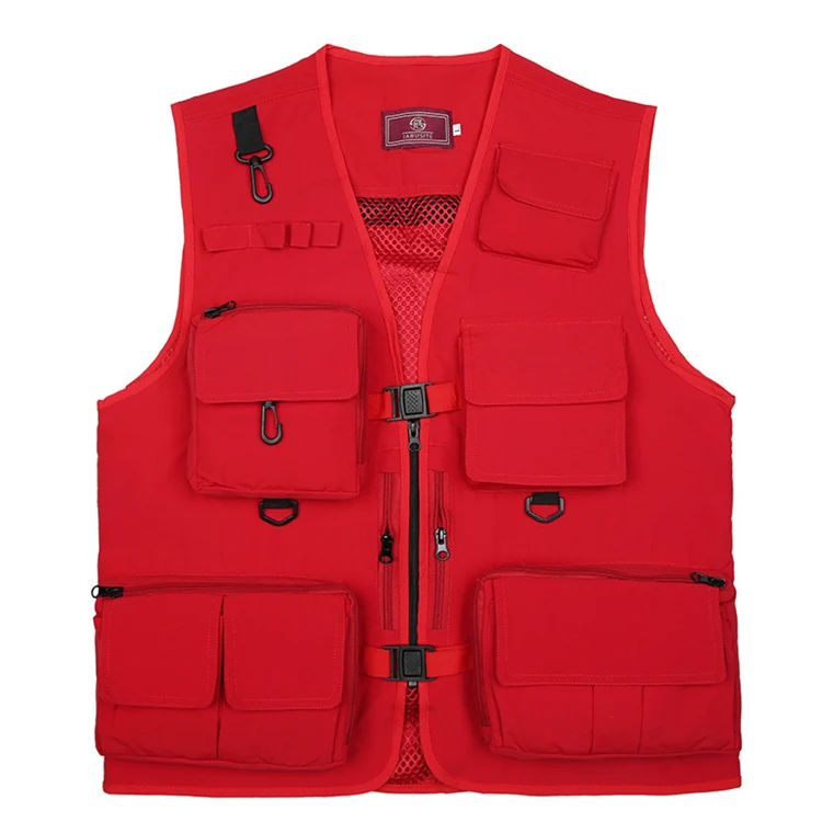 Summer Wholesale Black Fishing Vest Volunteer Vest - Buy Fishing Vest ...