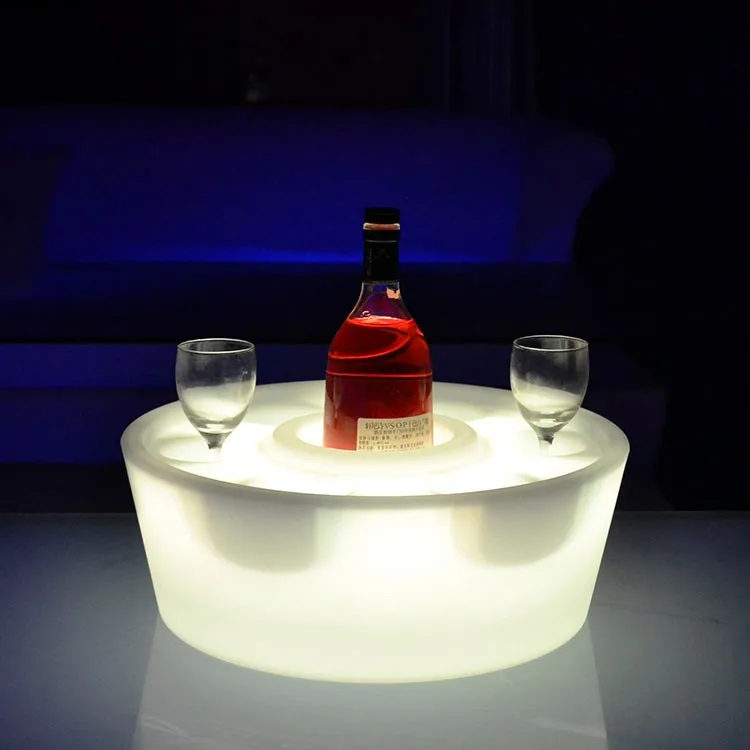 Plastic Led Cup Holder/led Service Tray/floating Pool Beer Bottle