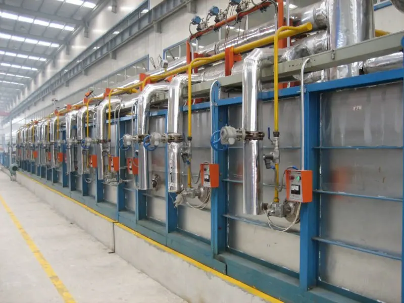 High Carbon Steel Wire Patenting Production Line With Automatic Control
