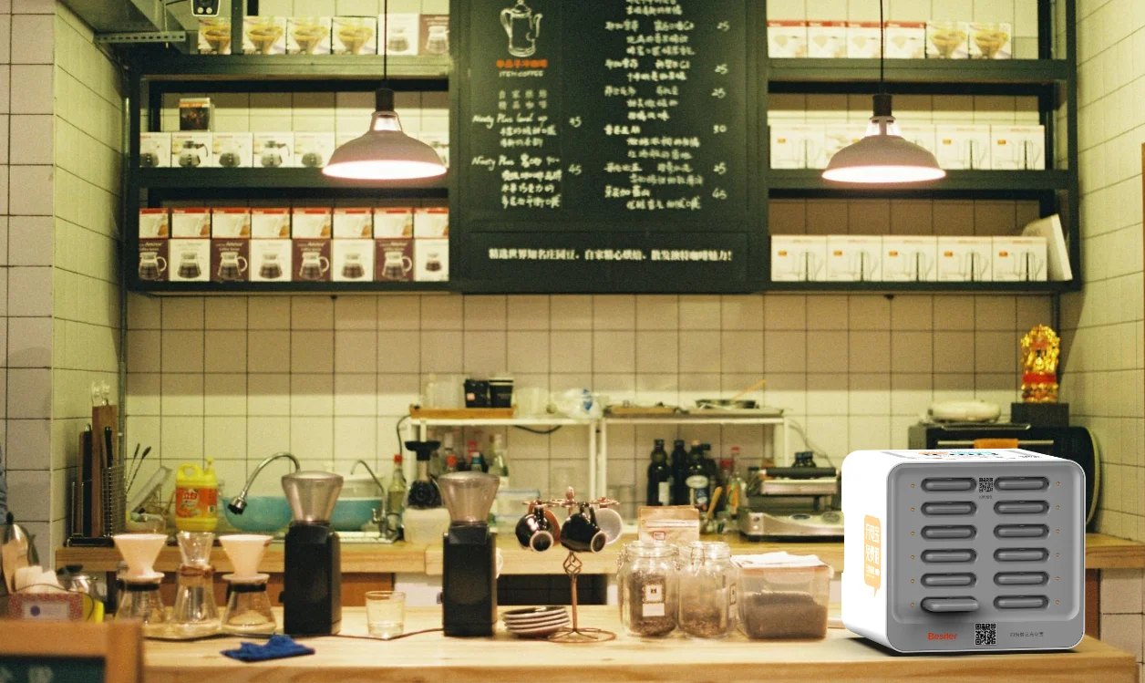 OEM 12 Slots advertising machine Scanning code charging station Shared charge Rental Station Customizable screen - ANKUX.COM