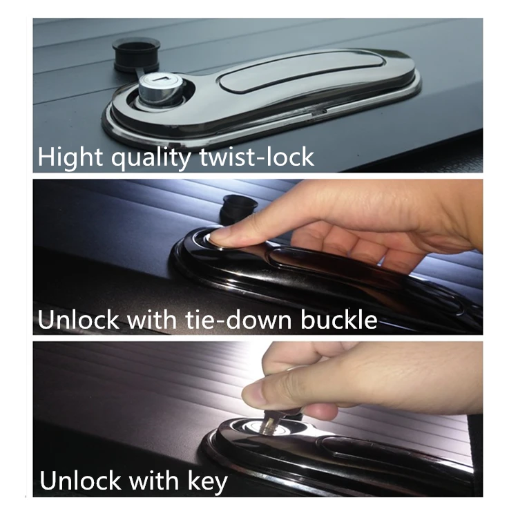 lock of tonneau cover