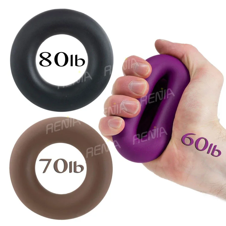 Ximai Muscleur de Main Grip Anneau Renfort de pr/éhension des Mains Silicone Exercice de r/é/éducation
