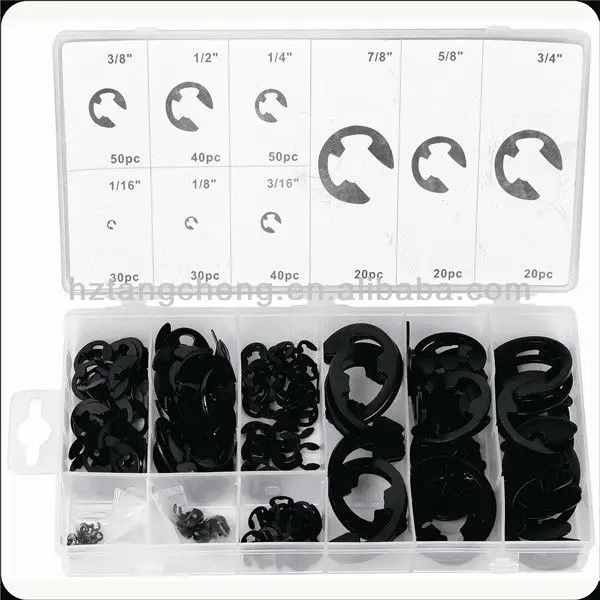 TC 300pc Hardware Assorted E Clip