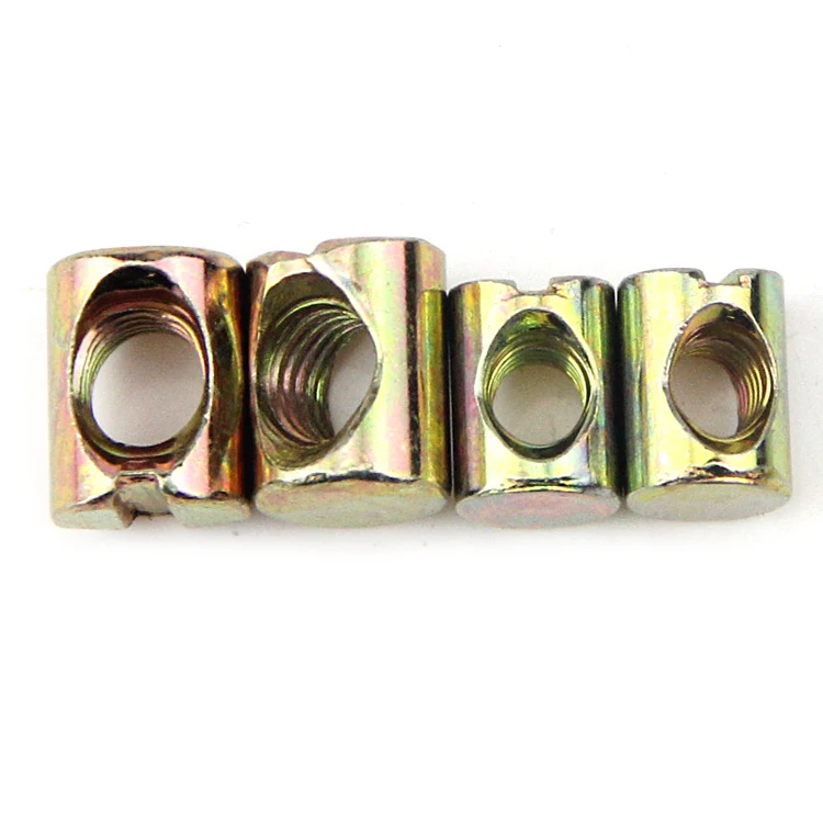 China Manufacturer Stainless Steel Cross Dowel Hole Barrel Nuts For
