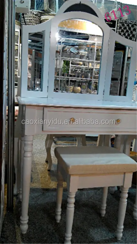 Elegante De Madera Lacado En Blanco Muebles del dormitorio K/d Aparador