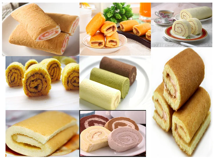 swiss roll & layer cake production line