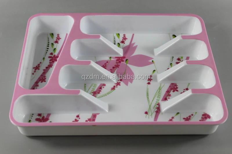 13 inch melamine cutlery tray/ holder 30% melamine